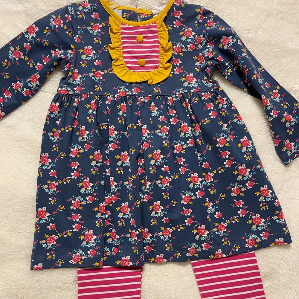 Banana Split tunic and leggings NWT